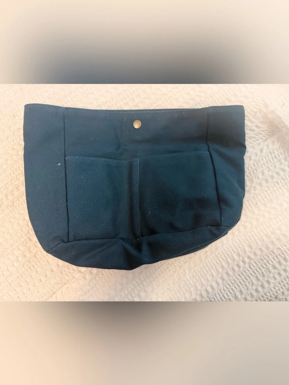 Blue PLG canvas purse organizer insert - Picture 1 of 3
